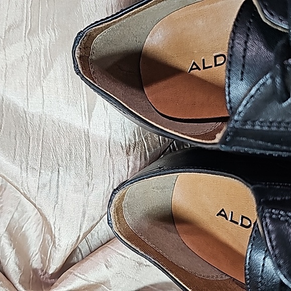 Aldo leather mens Oxford dress shoe - Picture 6 of 6